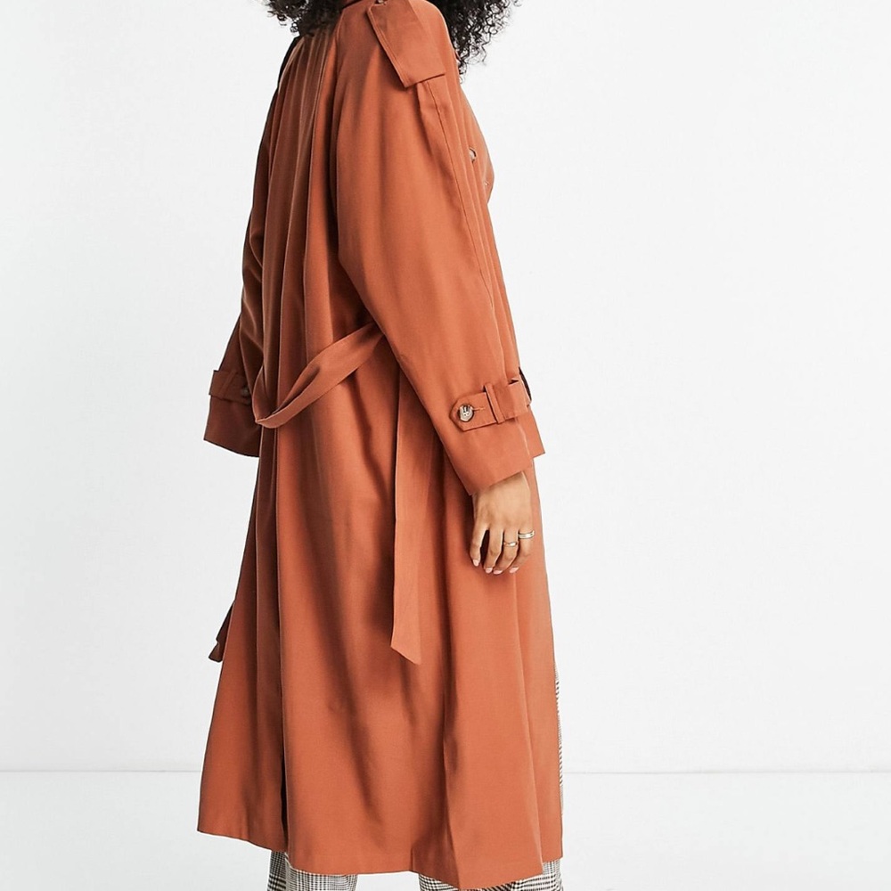 Topshop oversized trench coat